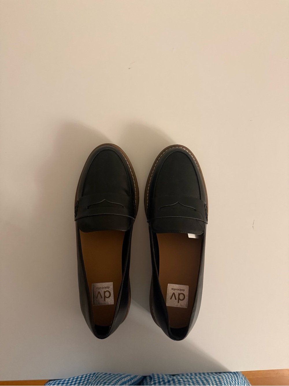 Dolce Vita Black Penny Loafers